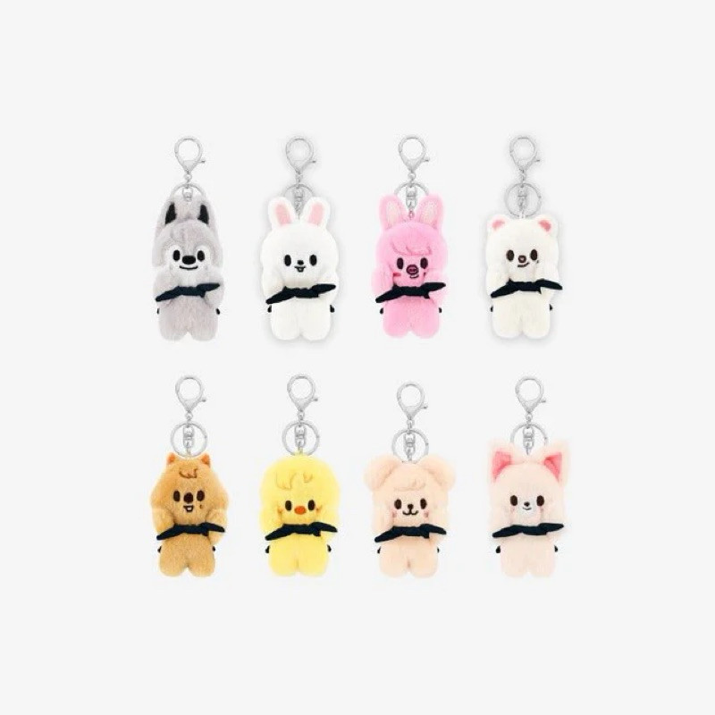 MAGELJAYA READY SKZOO Magnet Plush Keyring Gantungan Kunci Stray Kids Magnet