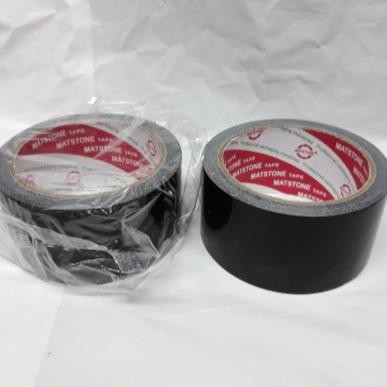 

Hu h Lakban Kain 2 inch x 12 Yard Matstone / Cloth Tape / Linen Tape / Duct Tape - HITAM