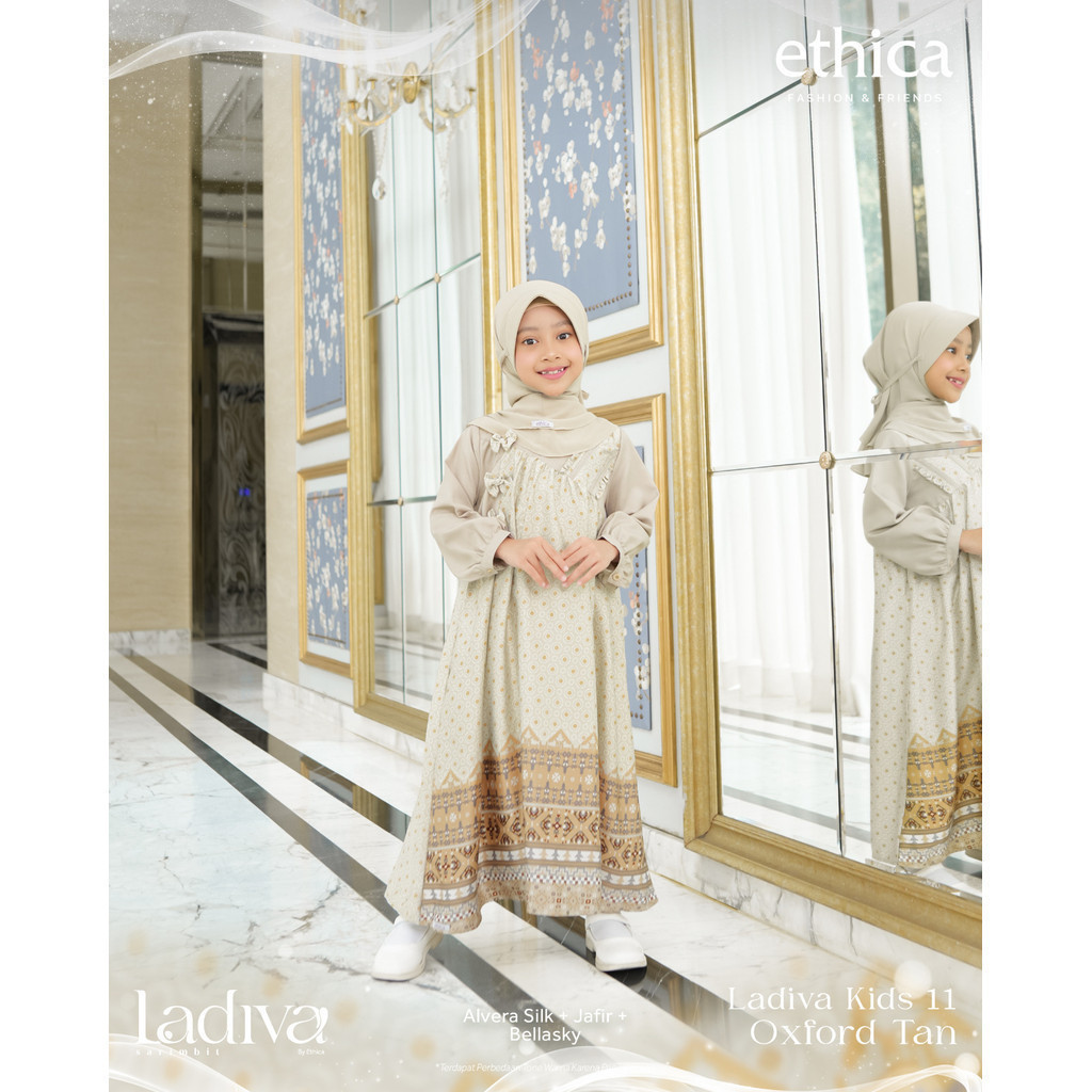 Gamis Anak perempuan Ladiva Kids 11 By Ethica