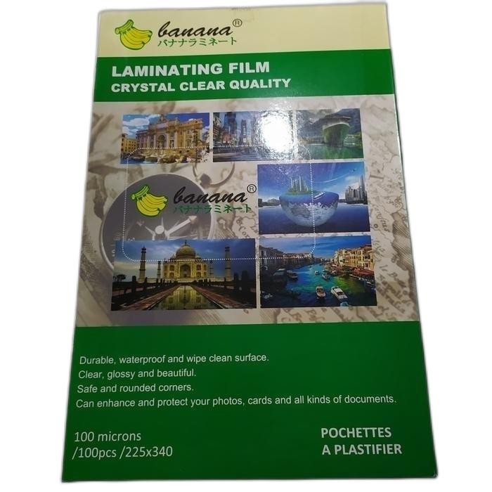 

Plastik laminating F4. merk banana