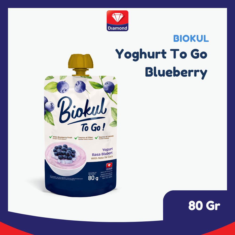 

Biokul Yogurt To Go Blueberry 80 Gr