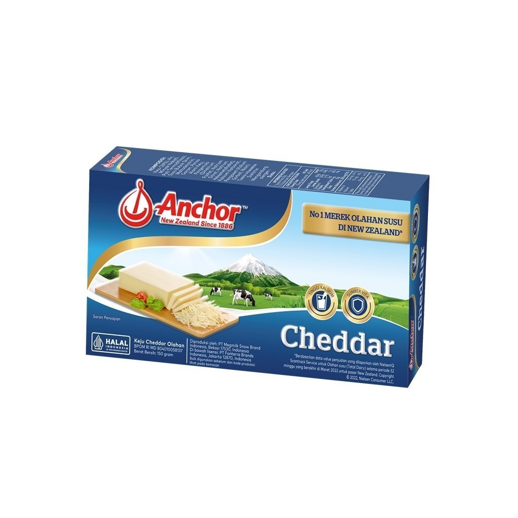 

WP - Anchor Cheddar Block Cheese 150 gram
