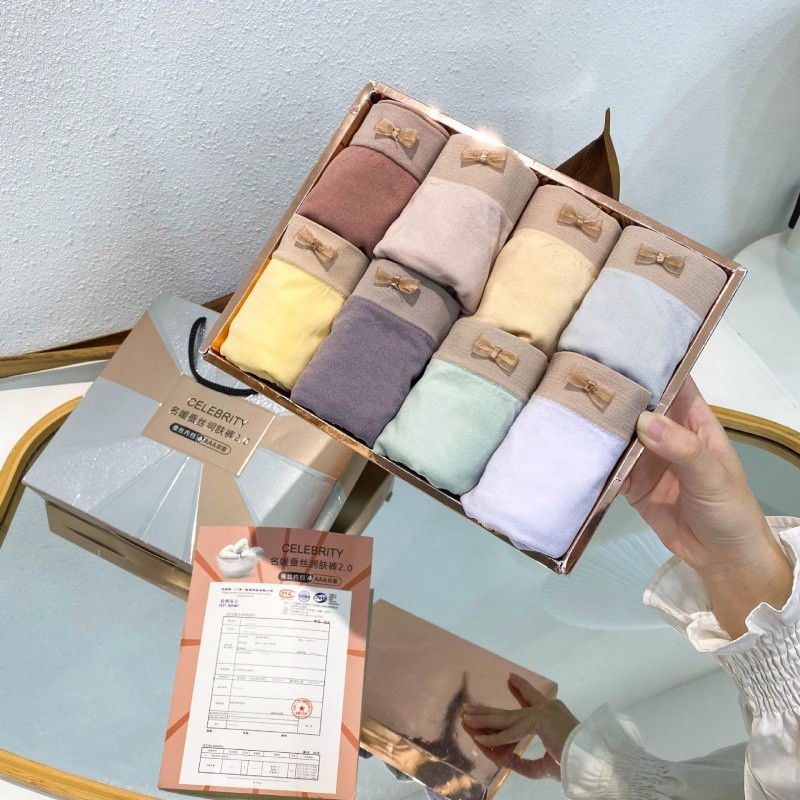 MIRAVLOSHOP  Miss Celebrity 8In1 celana dalam Premium wanita Antibakteri CD Japan Cewek Dekorasi Ren