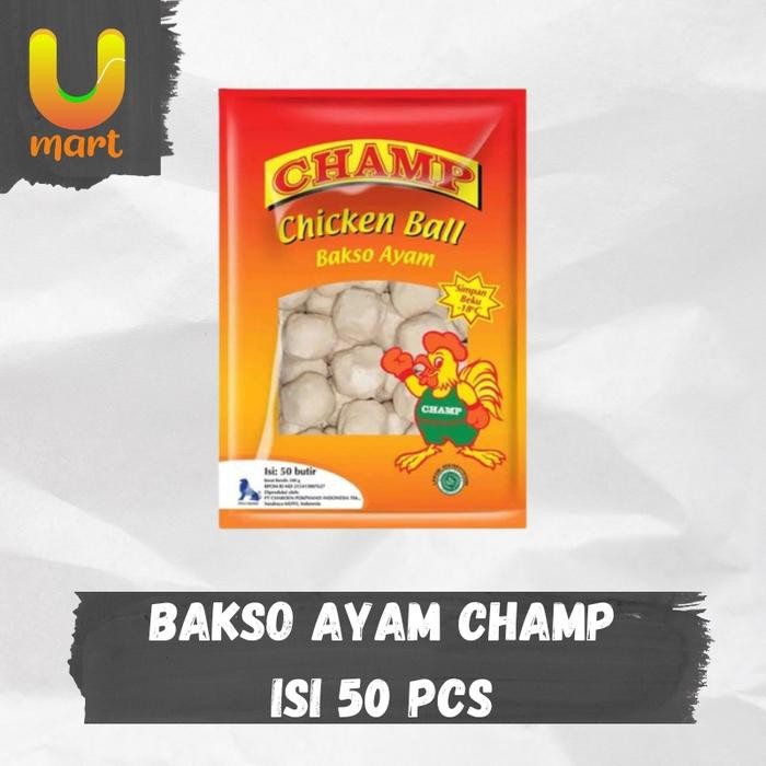 

Bakso Ayam Champ isi 50 pcs