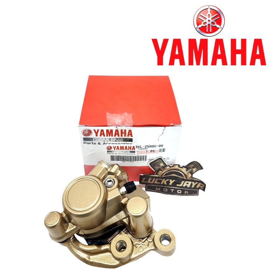 DKS_ Caliper Kaliper Bawah Rx King Rx King Rxk Rxs Tua Piston 1 Gold 3XL-2580U-00 Original Yamaha