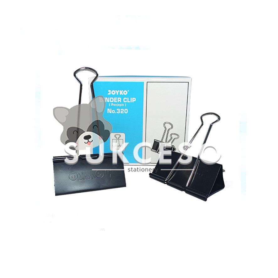 

Joyko Binder Clip 320 Penjepit Penjilid Pengarsip Kertas Dokumen Ukuran JUMBO