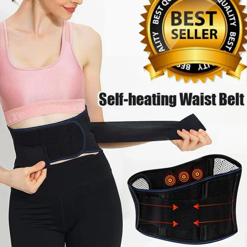 Magnetic Therapy Massage Belt  Protective Gearhot Compress Pressure Breathable Warm Waist Belt  Wais