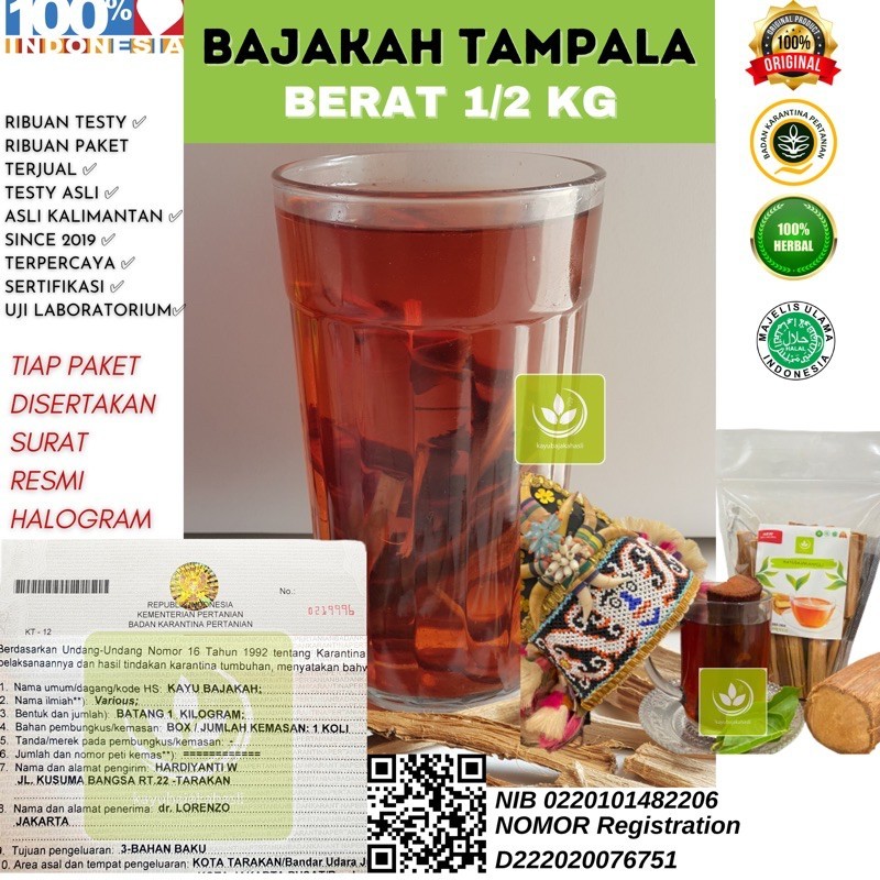 

KAYU bajakah tampala asli 1/2 KG kalimantan GARANSI akar bajakah kalimantan herbal kanker tumor kista dayak kayu bajakah