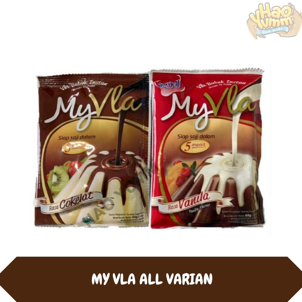 

MY VLA NUTRIJELL PUDING 63 60 GRAM VANILA COKELAT BUBUK INSTAN POWDER MURAH VANILLA TOPPING AGAR JELLY BOX SACHET Haoyumm