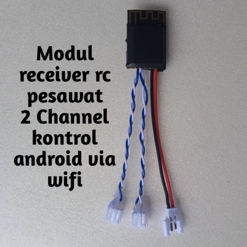 modul wifi receiver rc pesawat mikro 2 channel kontrol android