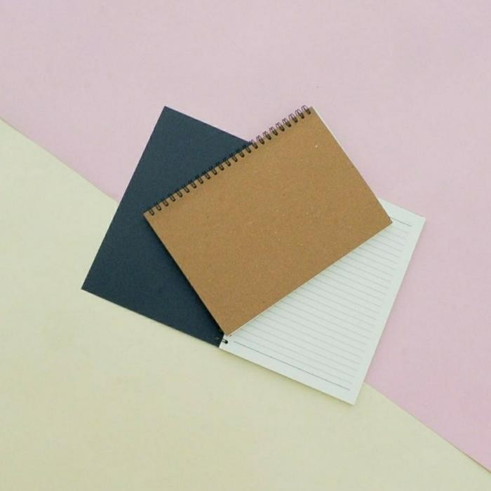 

R P e NOTE BOOK BUKU CATATAN/BUKU DIARY/NOTEBOOK JOURNAL/BUKU TULIS MURAH - coklat a6, titik