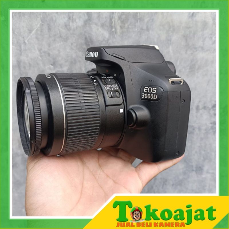 CANON DSLR 3000D / DSLR canon eos 3000d murah