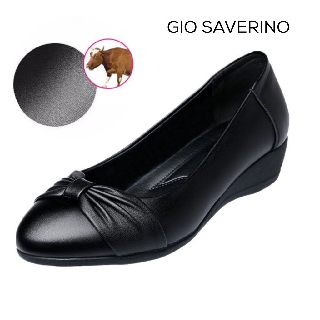 [PREMIUM ORIGINAL] Gio Saverino Sepatu Wedges Wanita Terbaru Madison