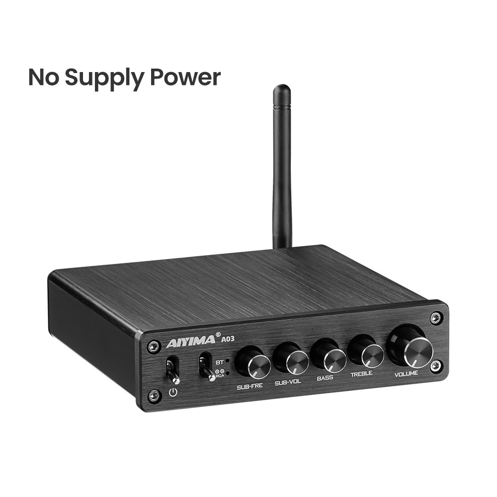 AIYIMA TPA3116 Subwoofer Bluetooth Amplifier HiFi TPA3116D2 2.1 Digital Audio Power Amplifiers 50Wx2