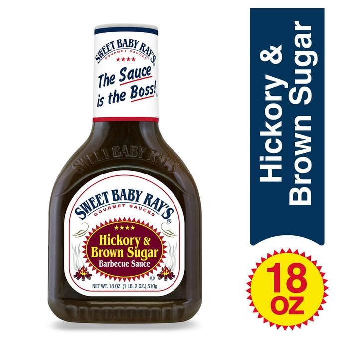 

Sweet Baby Ray's Hickory & Brown Sugar BBQ Sauce, 510 gr/18 oz