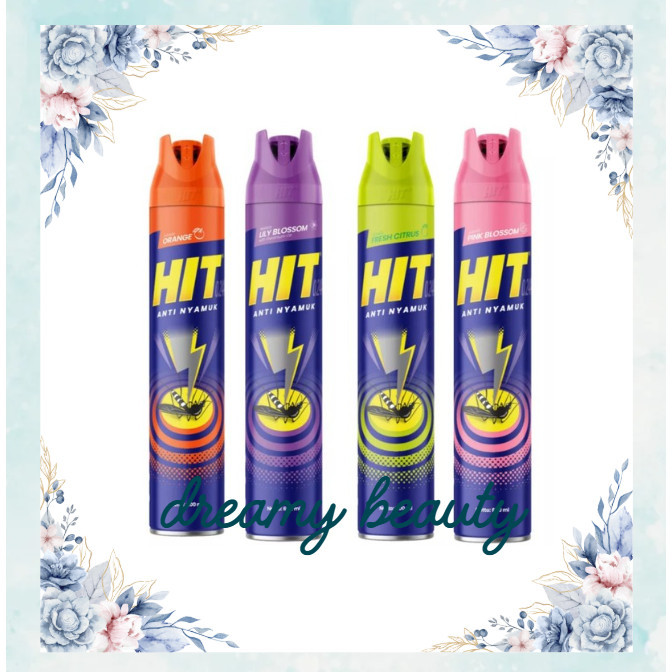 HIT Aerosol  600ml Obat Nyamuk Semprot Ampuh Basmi Nyamuk
