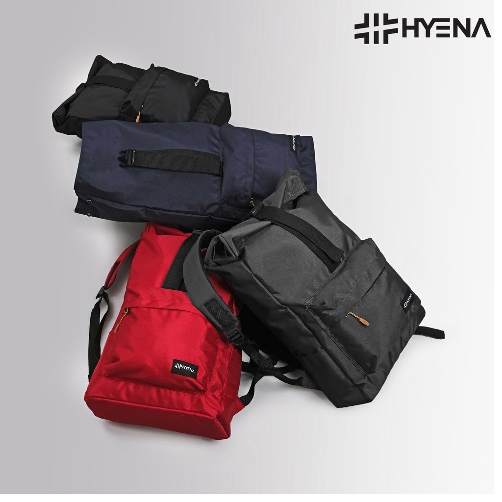Backpack Stylish Stripped Hyena / ransel tas outdoor - Ransel Tas Hyena