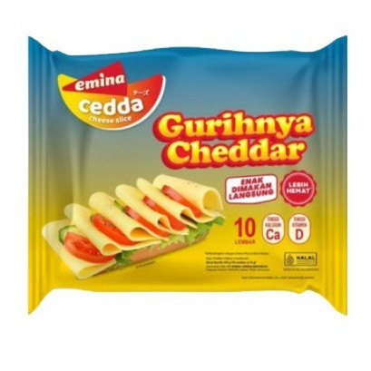 

emina cedda slice cheddar 10 / 150 gr