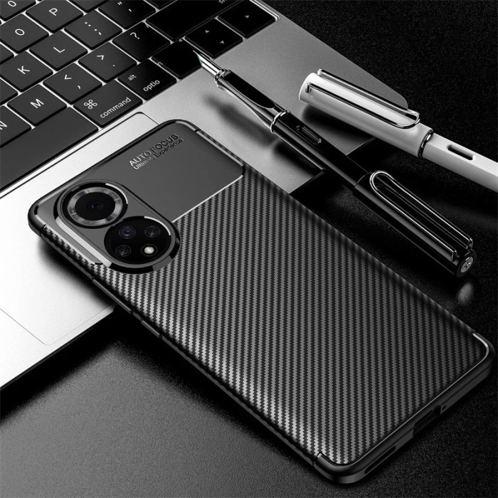 CASE HUAWEI NOVA 9 / NOVA 9 SE SOFTCASE CARBON AUTO FOCUS SLIM FIT CASE