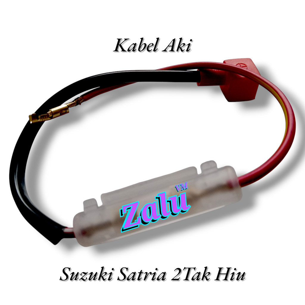 KABEL AKI SUZUKI SATRIA 2 TAK HIU FULLSET RUMAH SIKRING KABEL POSITIF AKI SATRIA 2TAK HIU