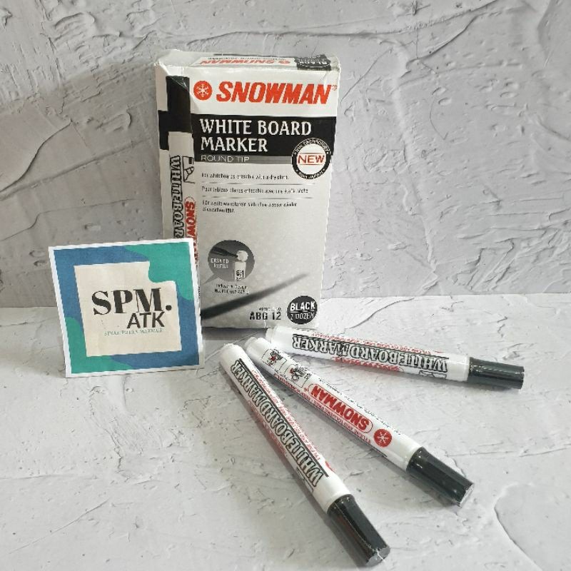 

NEW Spidol Whiteboard Snowman ABG-12 PREMIUM