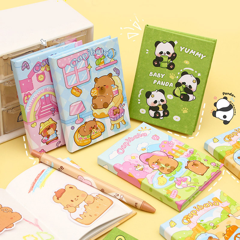 

Notebook Mini Buku Catatan Motif Karakter Kartun Warna Lucu Buku Tulis Anak Diary Book ATKBG - Yr
