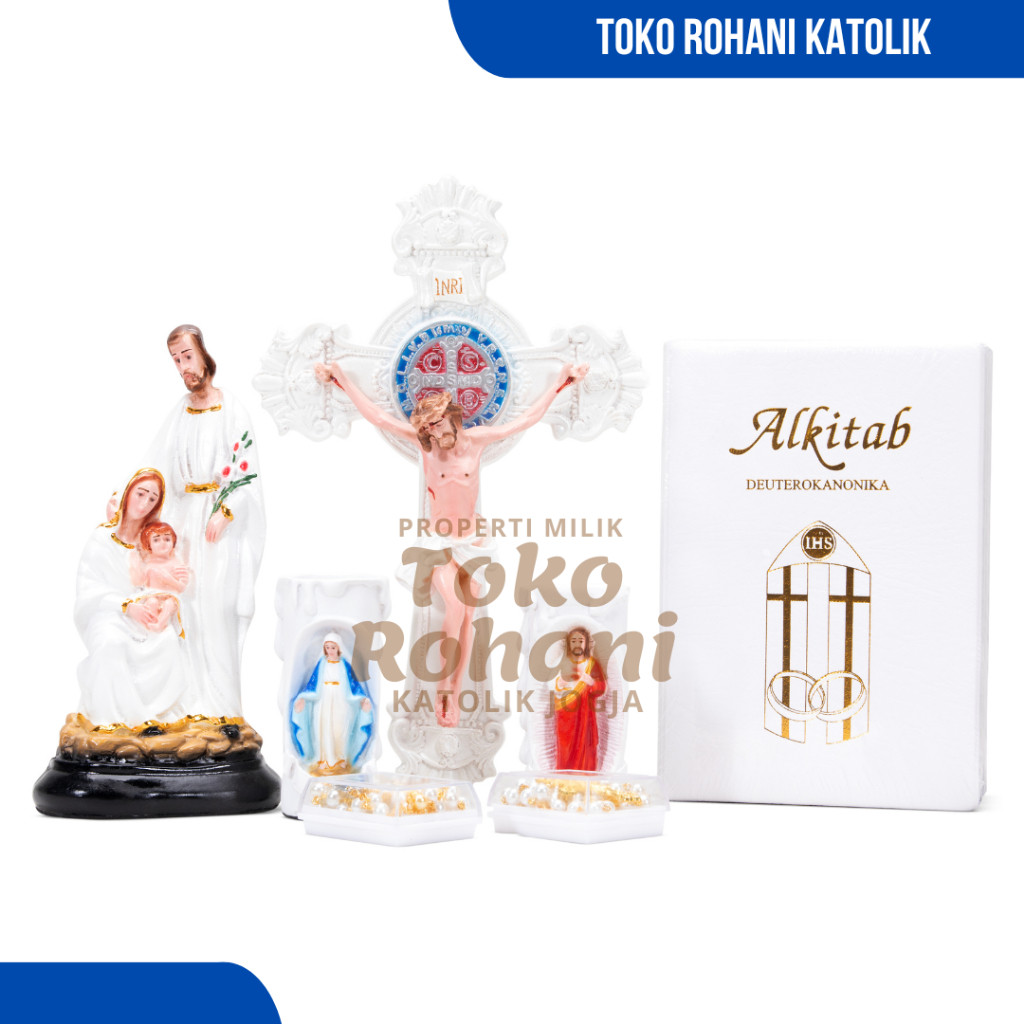 PAKET HANTARAN PERNIKAHAN KATOLIK + ALKITAB/ SESERAHAN PERNIKAHAN KATOLIK / PAKET WEDDING / SALIB DI