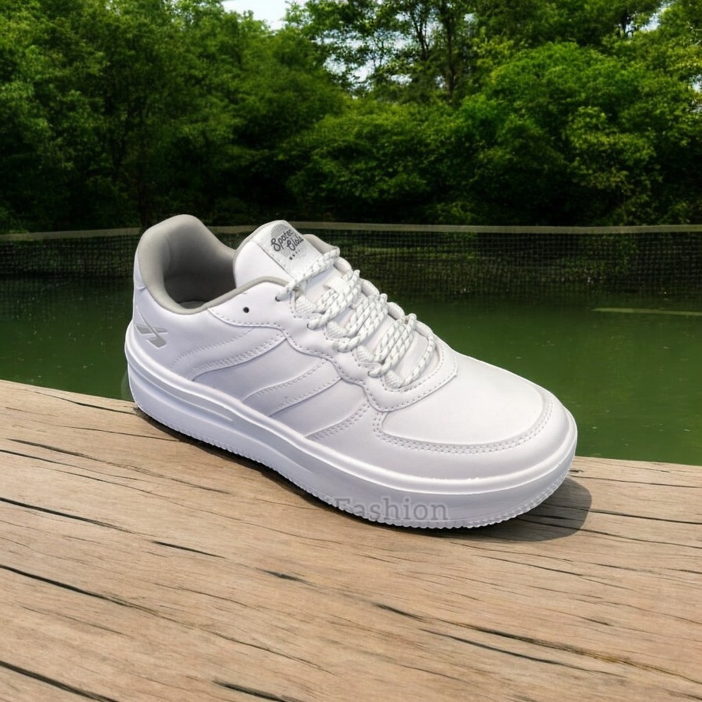 Sepatu Sneakers Pria Spotec Wonka - White by spotec