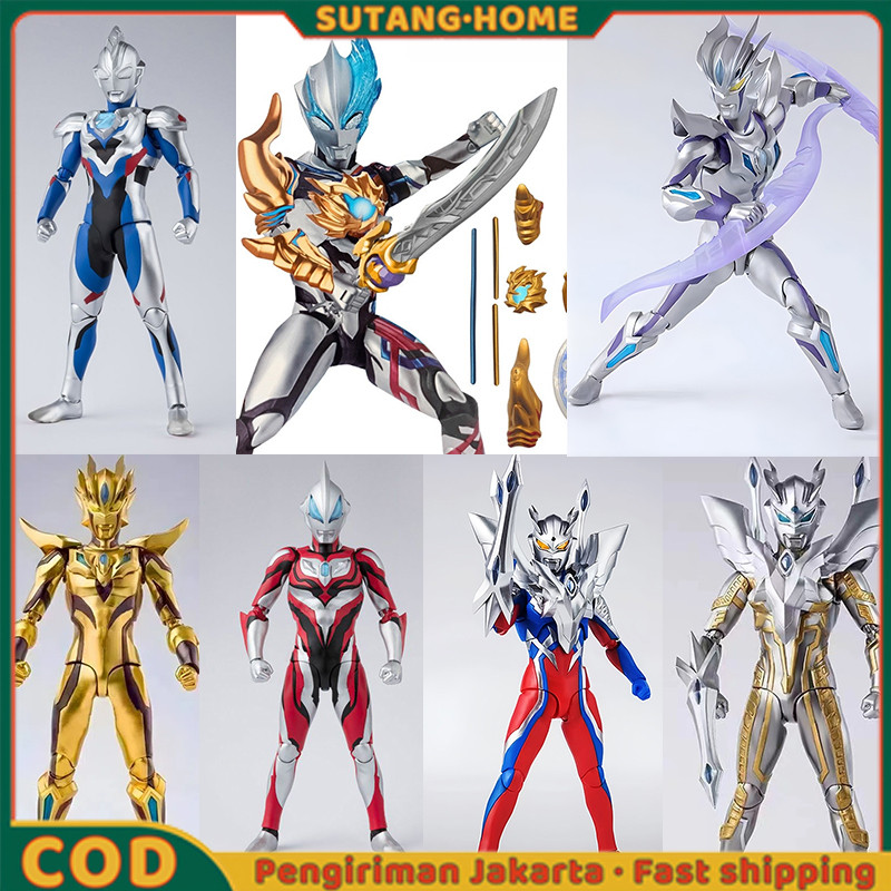 【SUTANG】Ultraman Trigger Multi SHF Ultra Action Figure Ultraman Z Delta Guts Spark Circle Arms/ Geed