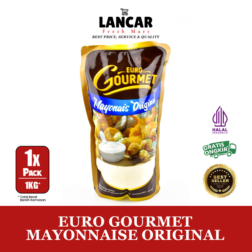 

EURO GOURMET MAYONNAISE ORIGINAL 1KG
