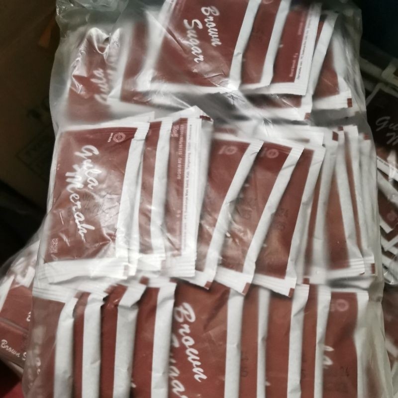 

Gula merah 6gr / brown sugar 6gr sachet