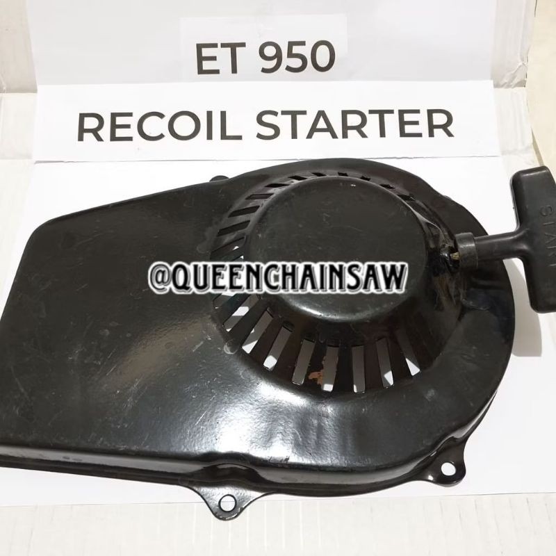 TARIKAN ENGKOL SELAHAN RECOIL STARTER GENSET 2 TAK ET950 1000 WATT