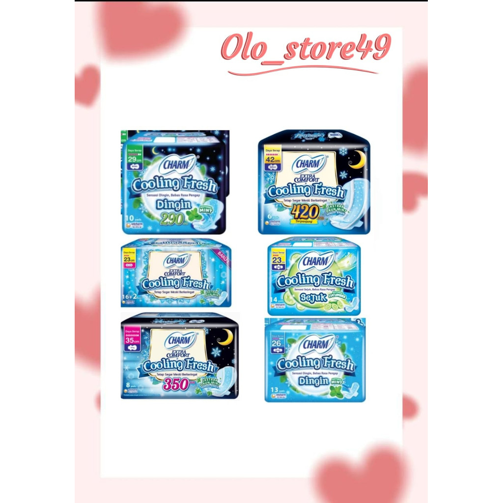OLO49 CHARM COOLING FRESH/ CHARM PEMBALUT COOLING FRESH SG