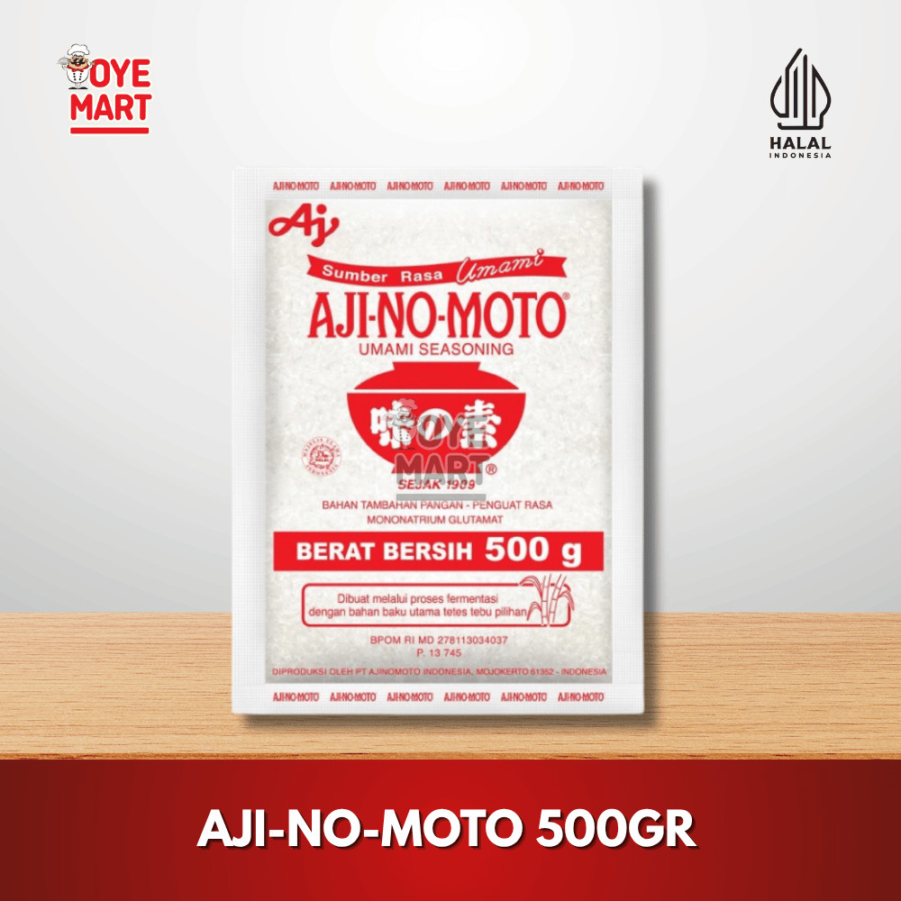 

AJINOMOTO UMAMI SEASONING 500GR/PENYEDAP RASA