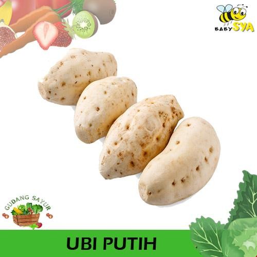 

Ubi Putih Sayur Segar Bekasi Jakarta Timur Utara Selatan Pusat - 500gr