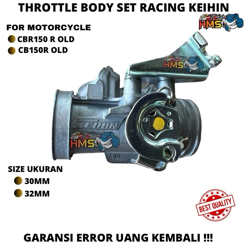 TUAS GAS TB THROTTLE BODY KEIHIN RACING CB150 R CBR150 R CBR 150 LOCAL BISA UNTUK RUBAHAN CRF 150 L 
