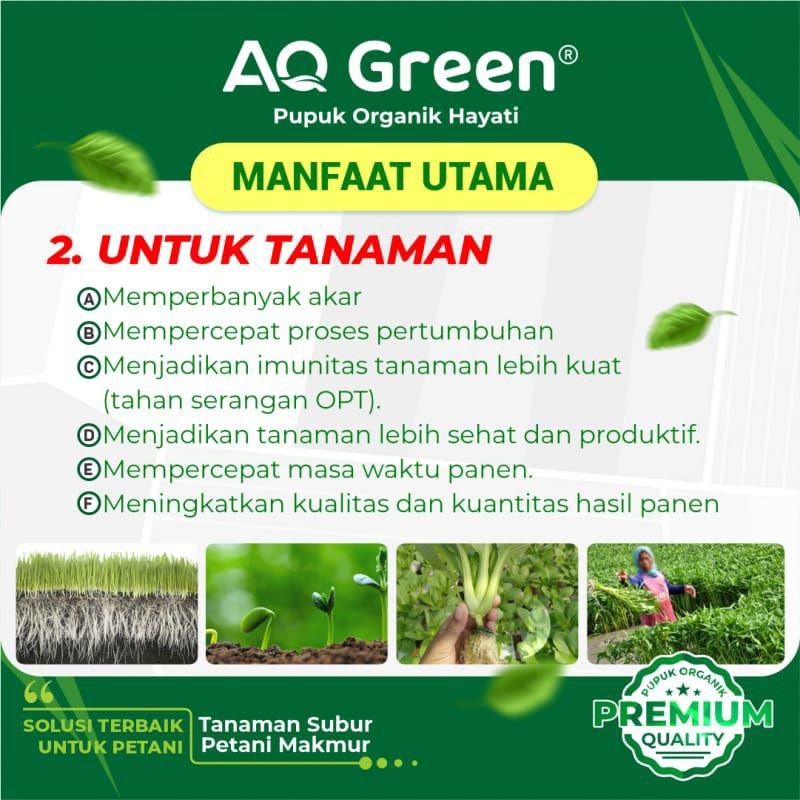 Pupuk AQ Green 500gr Co