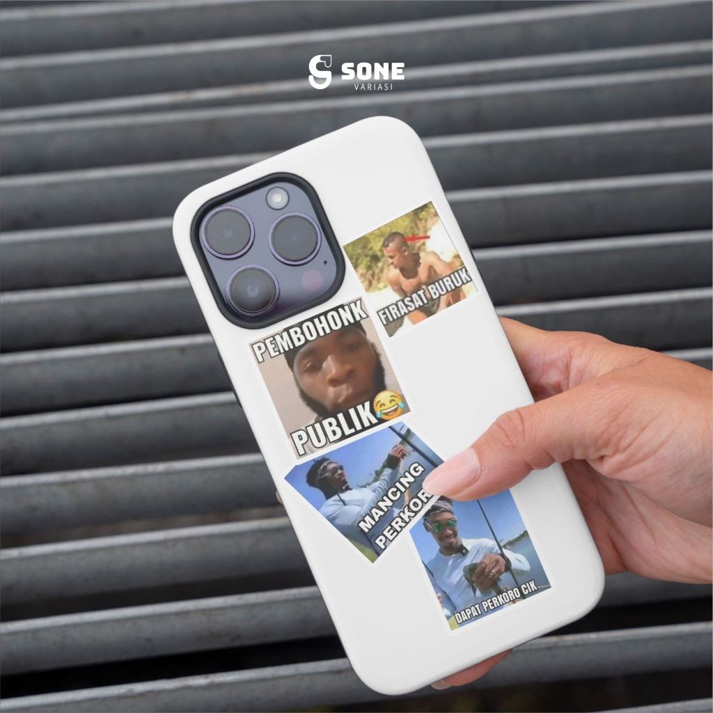 

Sticker Pack Meme Jomok Aesthetic Paper Vinyl Waterproof Dekorasi Stiker Laptop Buku Journal Koper Dll