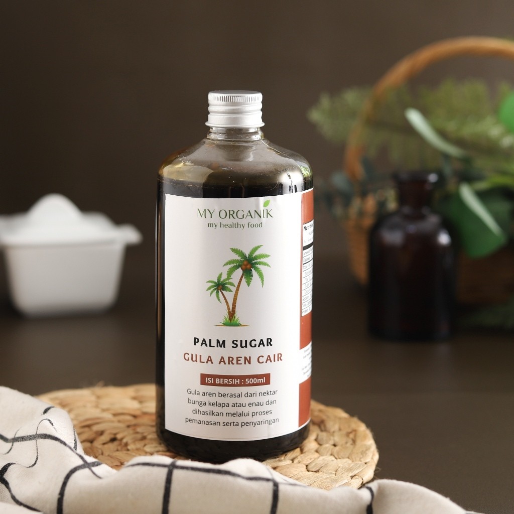 

My Organik Gula Aren Cair Legit Organik Untuk Kopi Terbuat dari Palm Segar