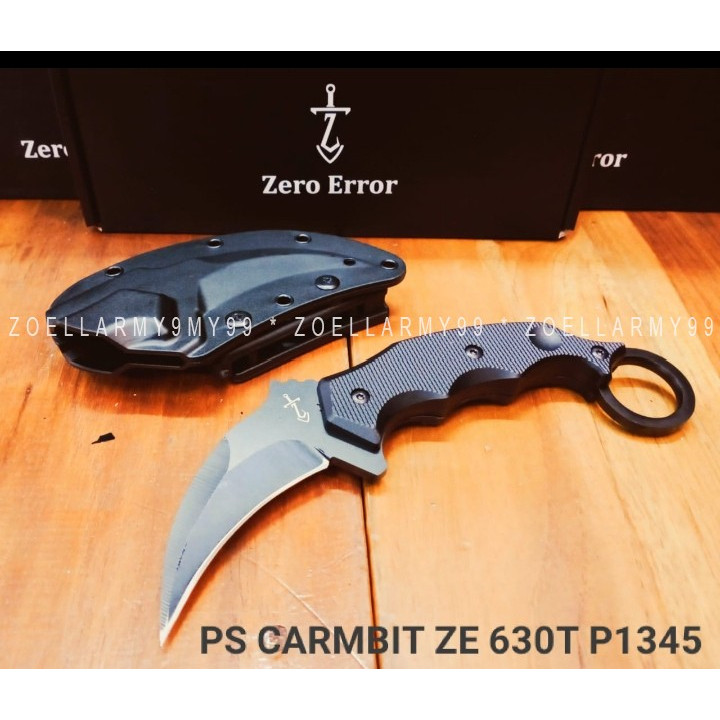 Zerro Error Cerambit Kydex Karambit Survival Kit