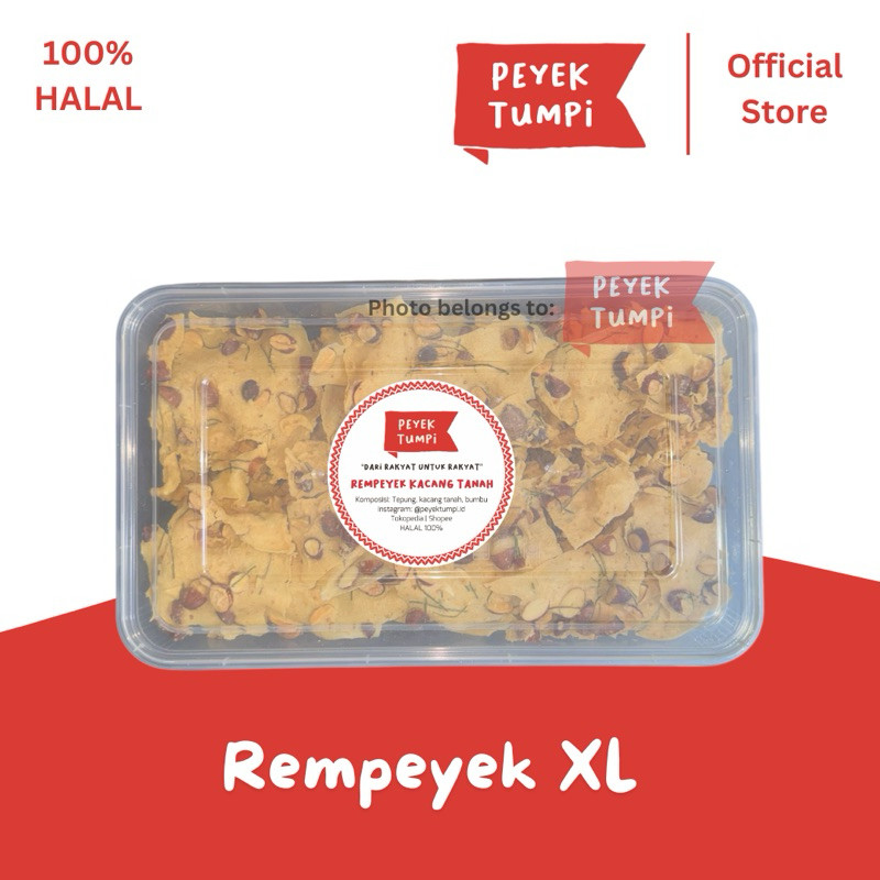 

PEYEK TUMPI - Rempeyek Semua Varian (XL) | Peyek Kacang | Peyek Teri Medan | Peyek Udang Rebon | Peyek Cabai Rawit | Peyek Kedelai Hitam | Peyek Kacang Hijau | Peyek Mede/Mete | Peyek Almond | Peyek Baby Cumi
