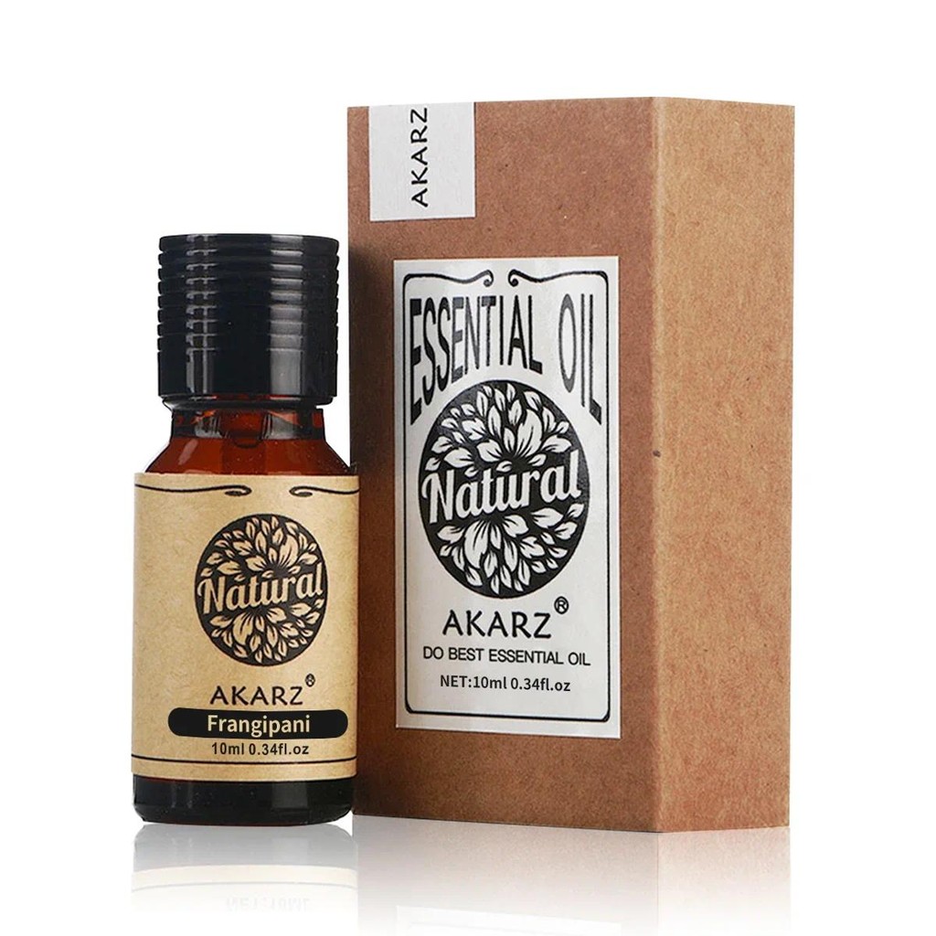 

AKARZ Frangipani Oil for Diffuser Solubility Handmade DIY Soap Scents Candle Scents Superior Quality Perfume Oil