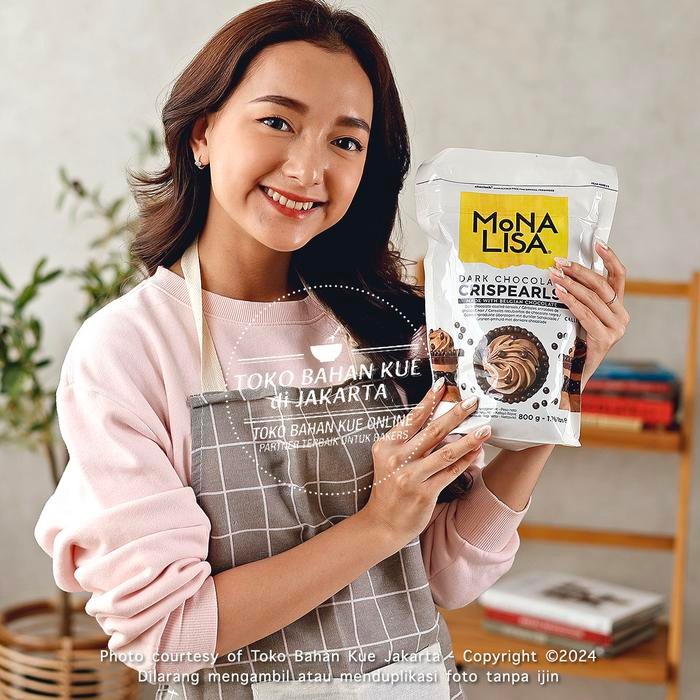 

Mumpung Murah Mona Lisa Callebaut Crispearls DARK Repack 100gr Crispy Choc Ball Monalisa