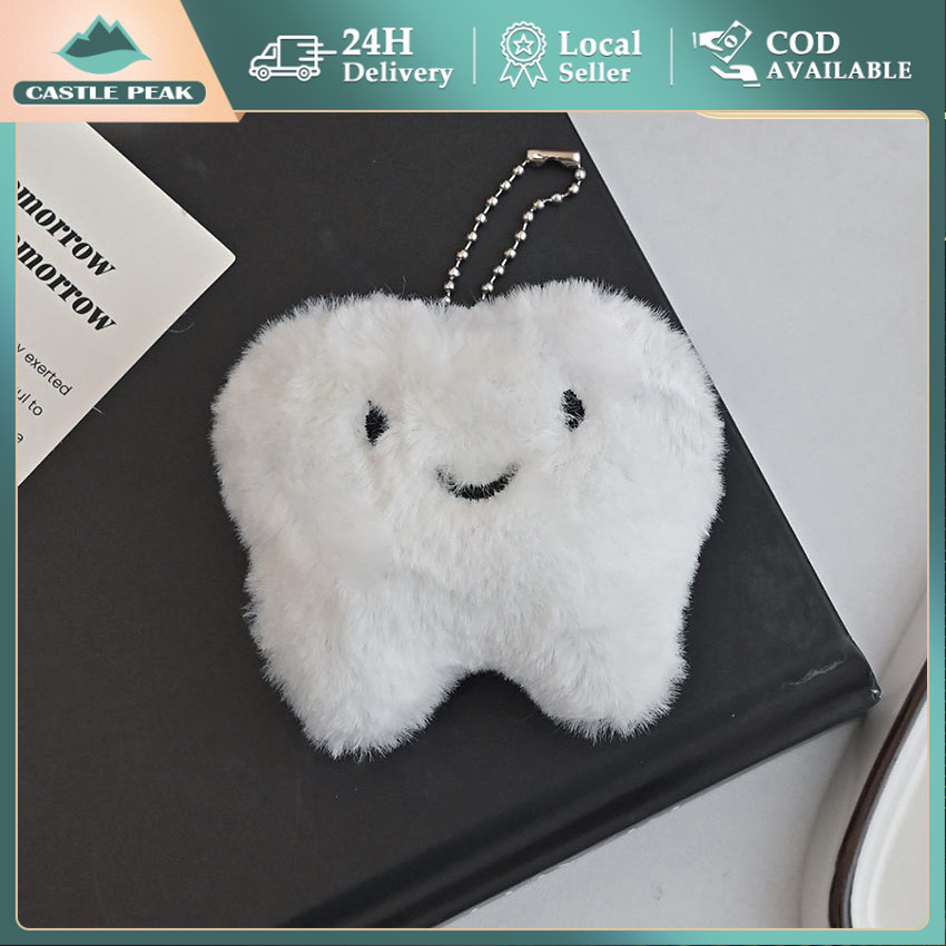 Boneka Gantung Kartun Gigi Menggemaskan - Boneka Gantungan Kunci Tas Liontin Gantungan Kunci