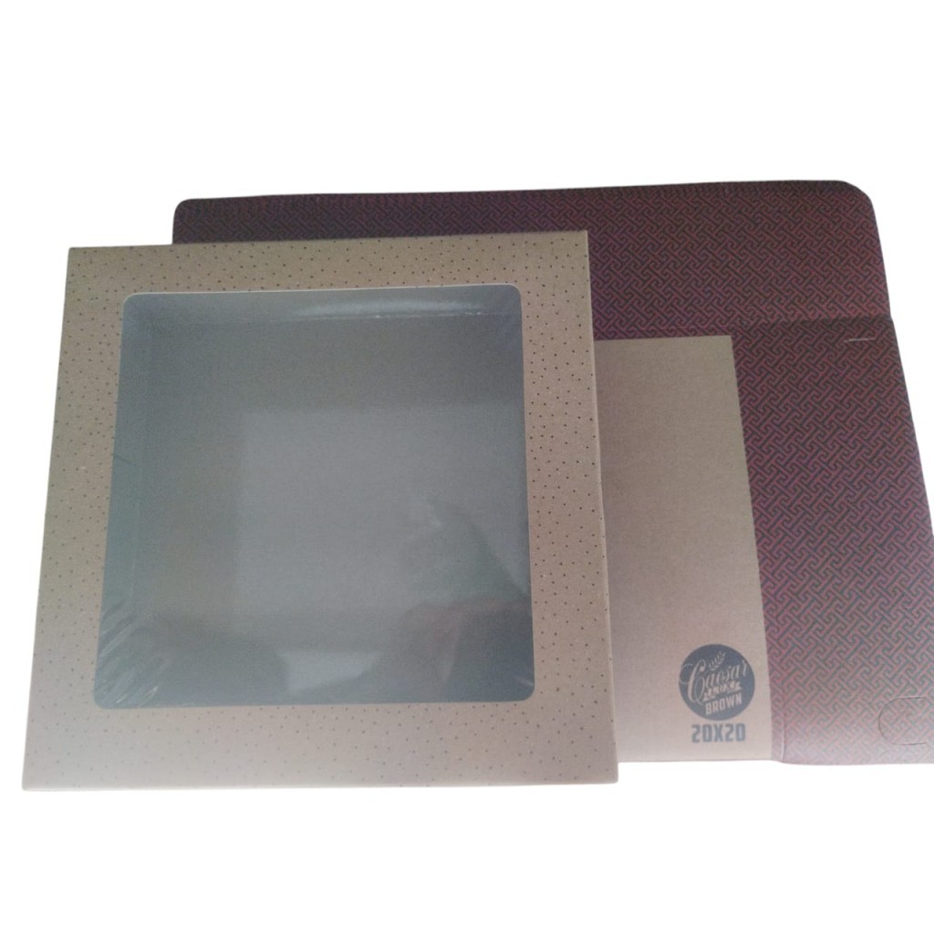 

Dus box kue ulang tahun uk 20x20cm