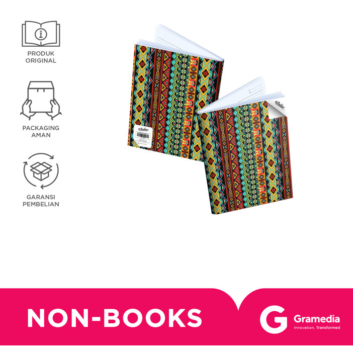 

Gramedia GTC - ESTUDEE J B5 TRIBAL ISI 10