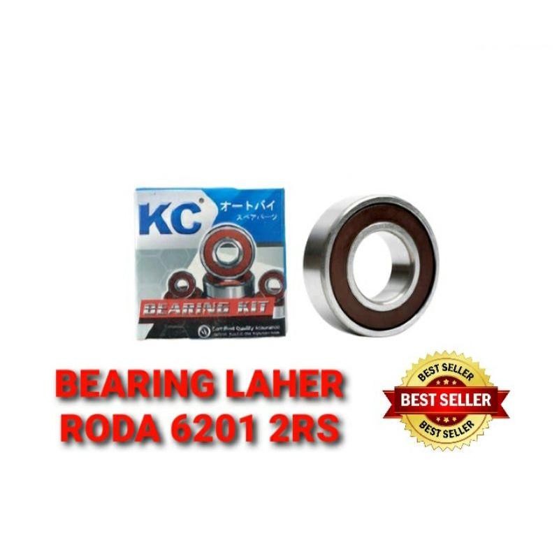 ( KC ) BEARING LAHER RODA 6201 2RS  KC Laher roda depan Beat vario scoopy spacy  vario 125 vario 150