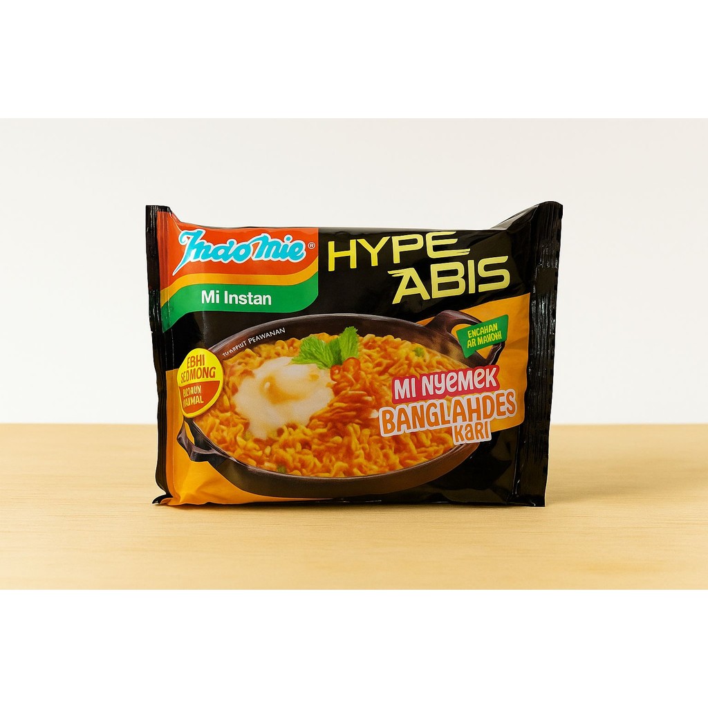 

Indomie Hype Abis Pedas Viral Mie Nyemek Bangladesh Rasa Kari – Instan Halal Dan Ekonomis 80 gr