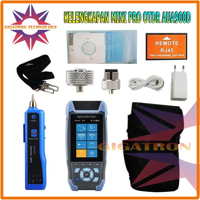 Smart Mini OTDR AUA900D VFL OPM FIber Optic Fiber Tester COMPTYCO