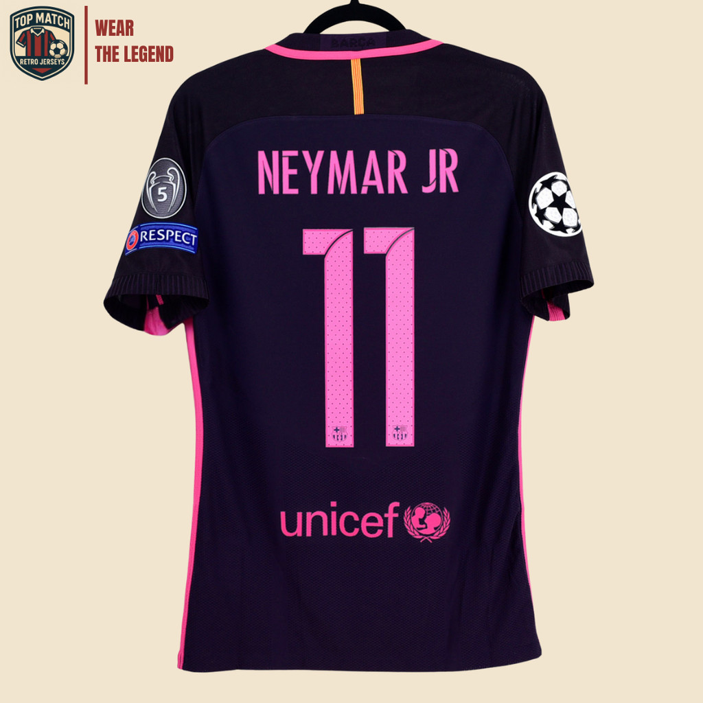 Jersey Barca Neymar #11 Away Kit 2016 - Baju Bola Import Sepakbola Pria